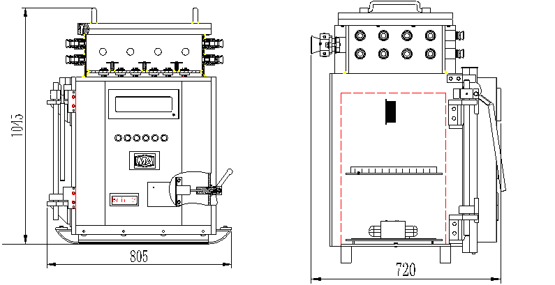 KXJ660(A)矿用隔爆兼本安型可编程控制箱工作原理