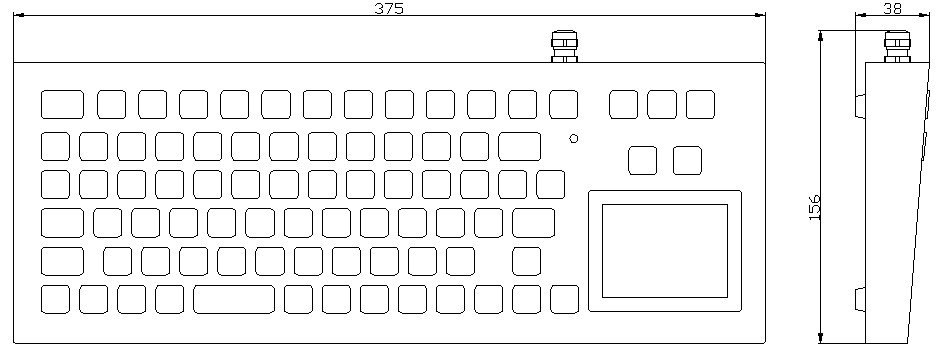 FHJ5矿用本安型键盘工作原理